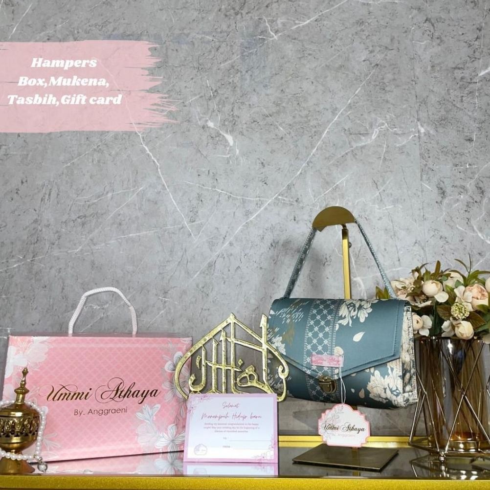 

MINDU Ummi Athaya - Hampers Box Premium Mukena Maxmara Dewasa Jumbo Exclusive Gift