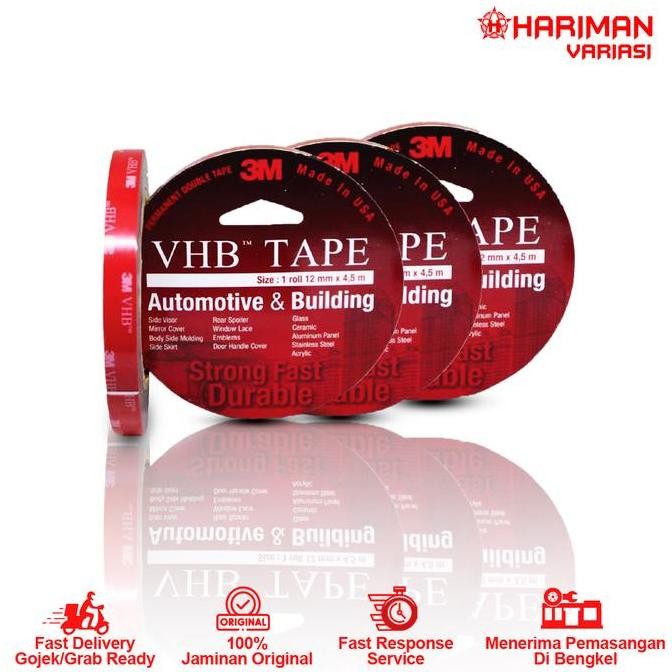 

HOT PROMO Double Tape 3M VHB Merah Kecil