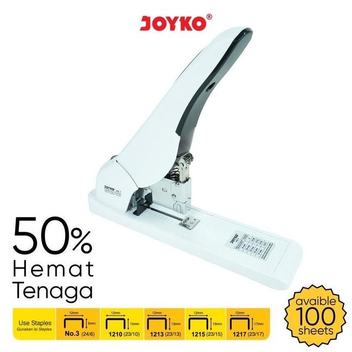 

SALE Heavy Duty Stapler / Stepler Jilid Joyko HS-7 Power Save