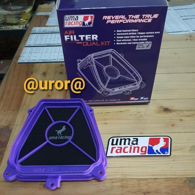 FILTER UDARA SONIC 150 / SUPRA GTR 150 - UMA RACING ORIGINAL@