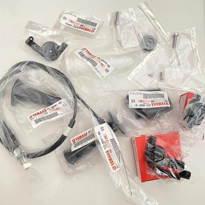 gas spontan yz 125 fullset original