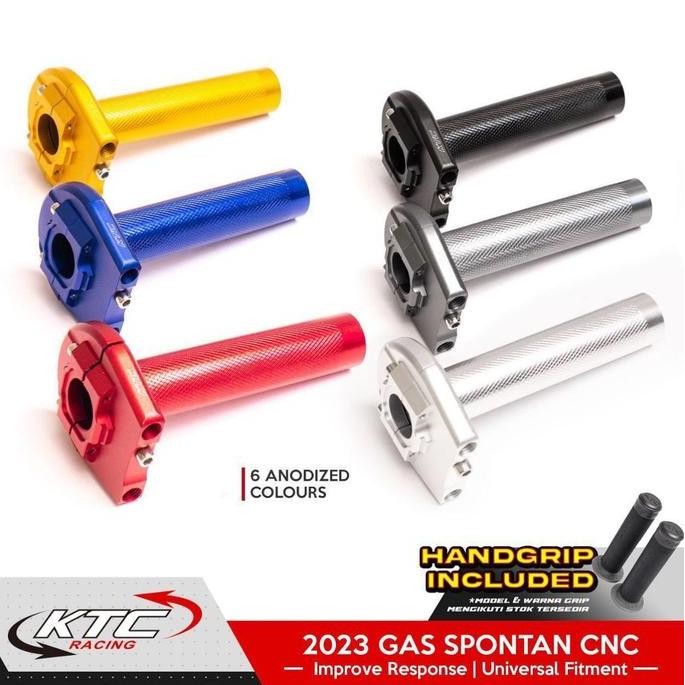 NEW 2023 GAS SPONTAN KTC RACING UNIVERSAL 2 KABEL NMAX AEROX PCX DLL