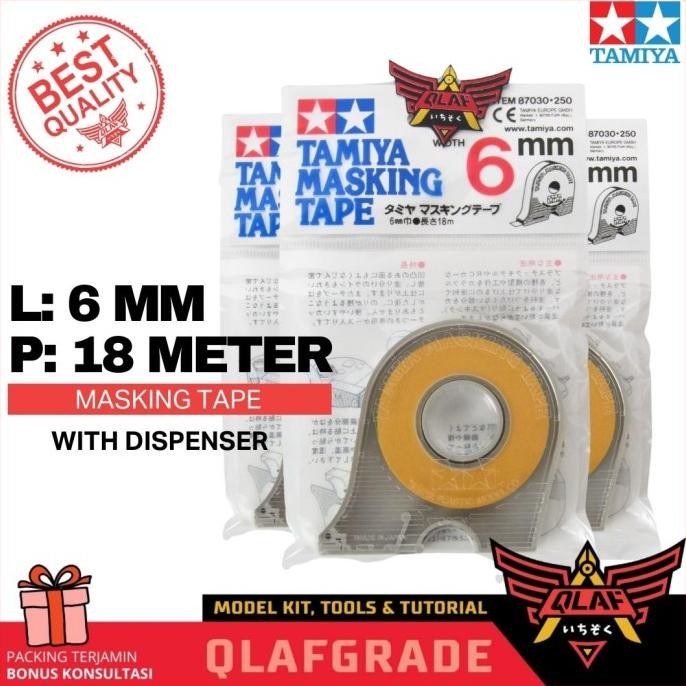 

MURAH Masking Tape 6mm TAMIYA WITH DISPENSER tempat tape