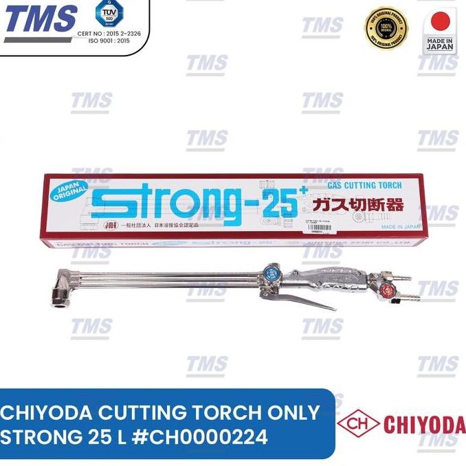 Tersedia Blender Las Potong Chiyoda Cutting Torch Only Strong 25 Panjang 500 MM