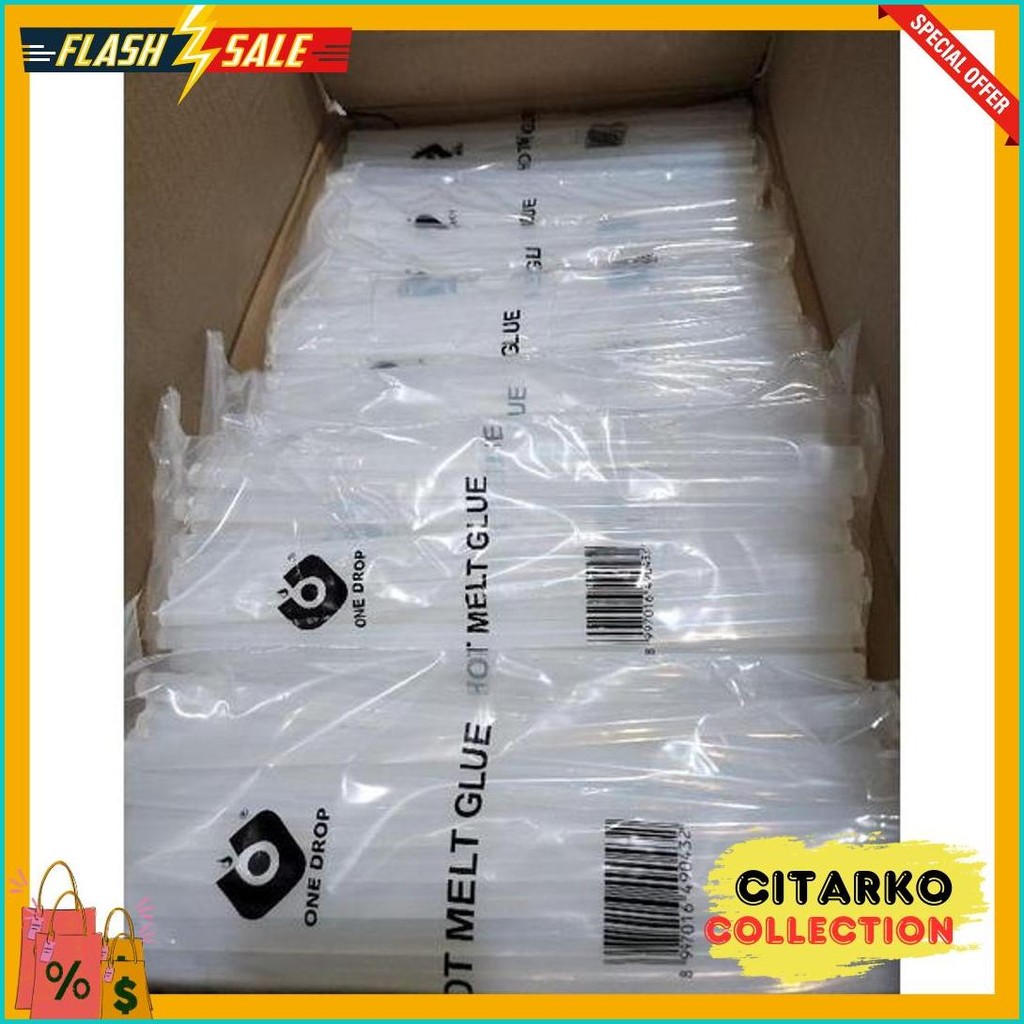 

Lem Bakar Besar/ Isi Lem Tembak One Drop Uk. 11,2 Mm X 30 Cm (1 Kg) Terlengkap Dan Termurah