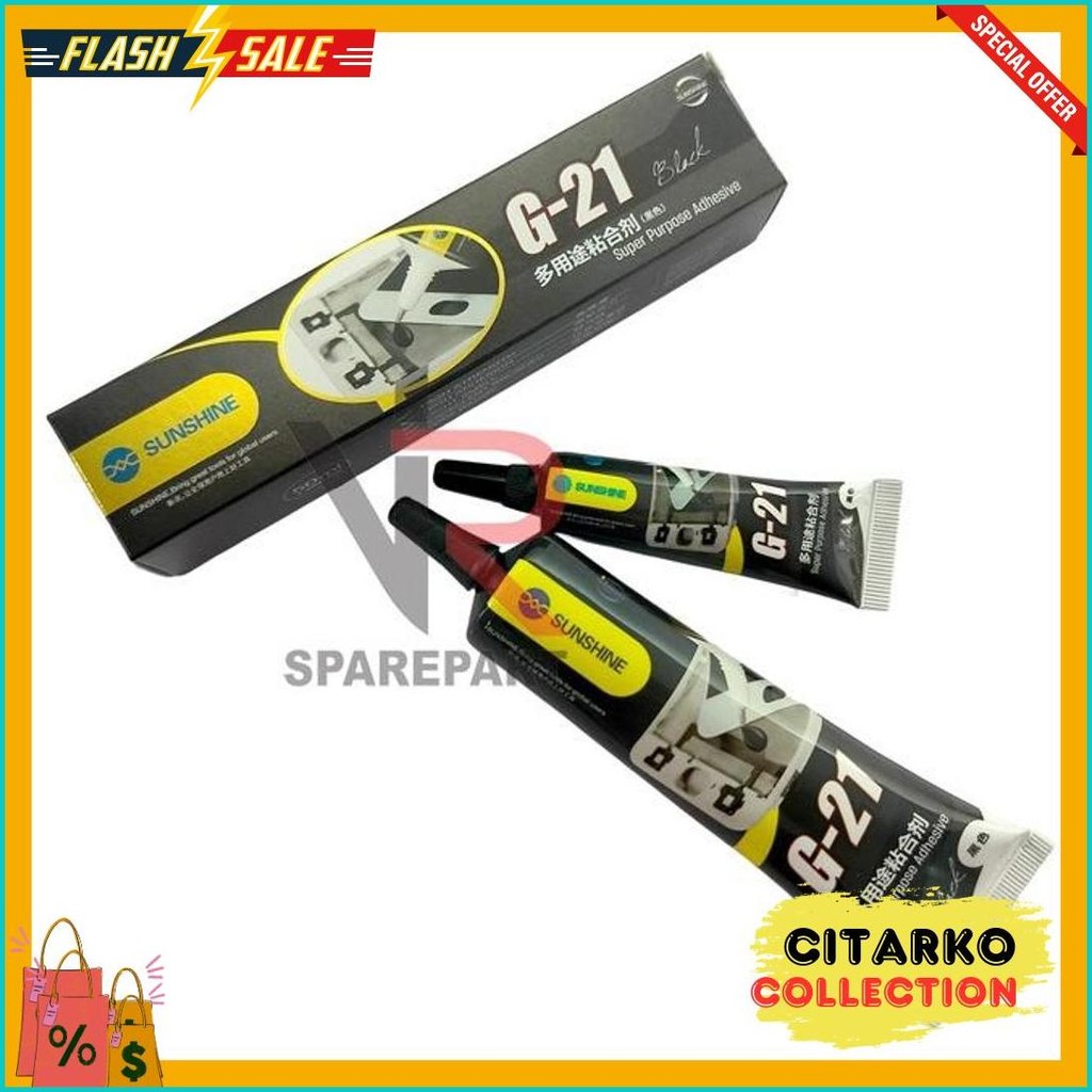 

Lem Ts Touchscreen Sunshine G21 Black 15Ml/50Ml Diskon