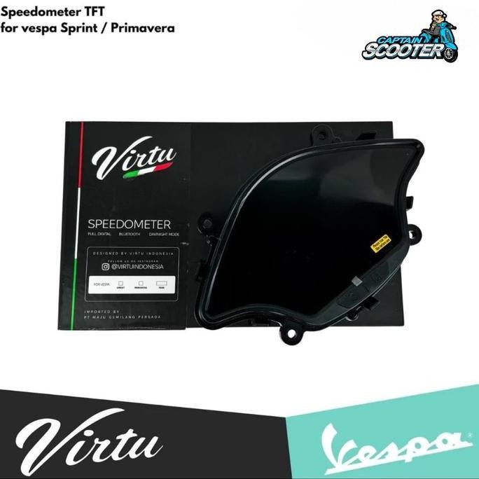 VIRTU Speedometer Speedo TFT Vespa Sprint Primavera