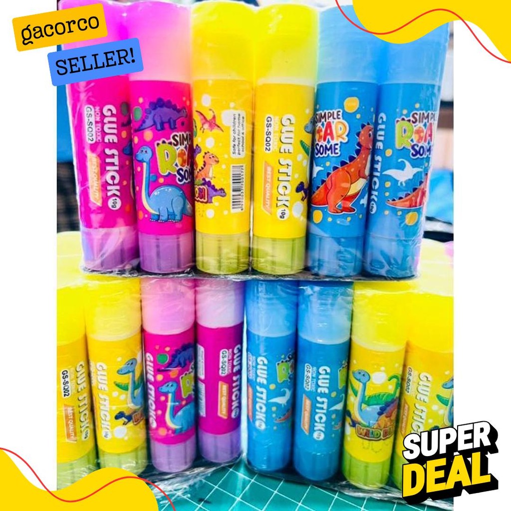 

( 1 Pack ) Glue Stick Lem Stik Murah Karakter 10 Gram Squeezy Animasi Kecil 1 Pack Isi 24 Biji Terlaris! Produk Ini Banyak Dicari