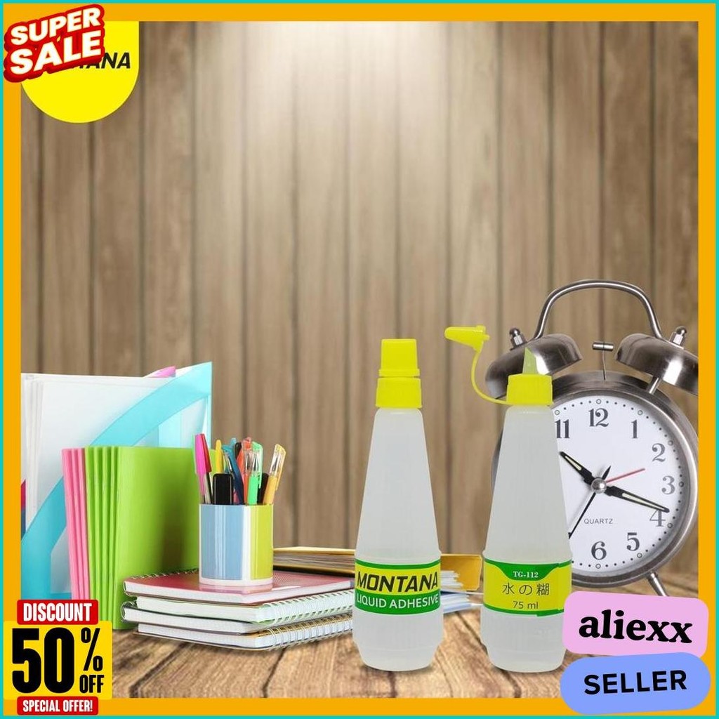 

Murahmurahatk Glue/ Lem Povinal Tg-112 Sedang Tanggung 75 Ml (Untuk Slime) Diskon