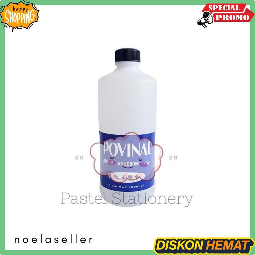 

Lem Povinal 113 Cair 500Ml Berkualitas Tinggi Diskon Setengah Harga