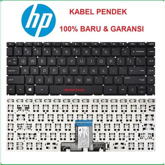 Keyboard Laptop Hp 14S-Dq5002Tu 14S-Dq2518Tu 14S-Dq2629Tu 14S-Dq1013Tu New Stok