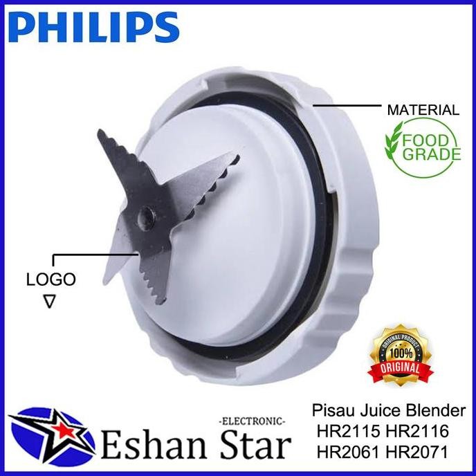 Tersedia Pisau Blender PHILIPS HR2115 HR2116 / HR 2115 HR 2116 ORIGINAL