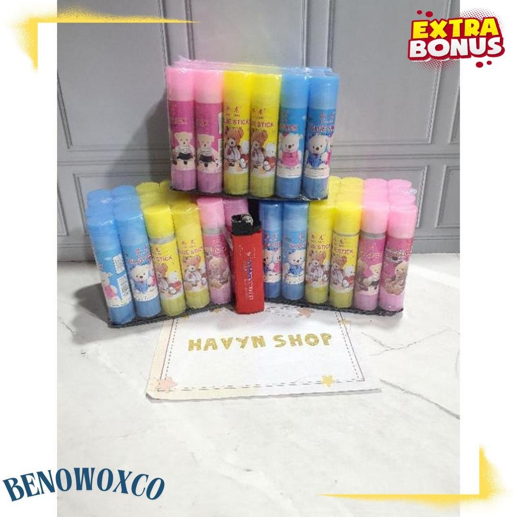 

Lem Stik (1Pak=24Pc) Ukuran Kecil 10Gram/ Lem Stick / Lem Murah / Lem Fancy / Glue Stik Fancy Terlengkap Dan Termurah