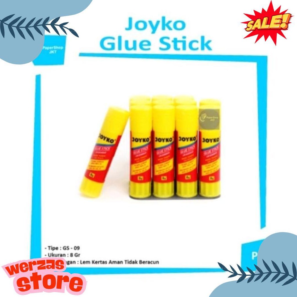

(12 Pcs) Lem Stick Joyko Gs09 Perlusin Flash Sale! Diskon Hingga 70%