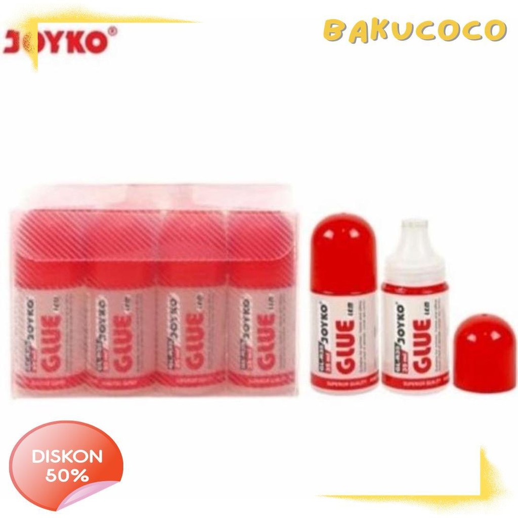 

(12Pcs) Lem Cair Joyko 35 Ml / Lem Kertas / Glue Glr 35 Diskon