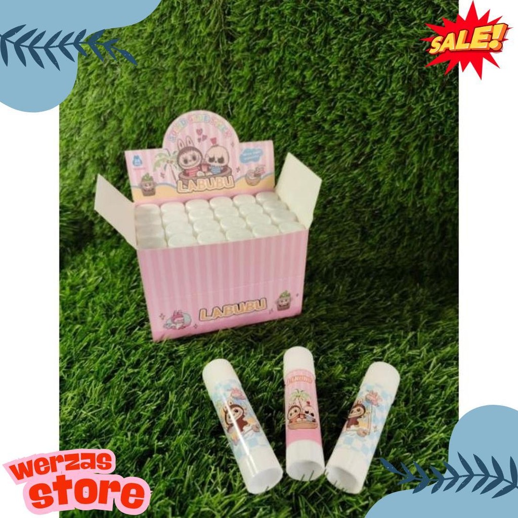 

[1 Box] Lem Kertas Glue Stick Isi 24 Pcs/Lem Kertas Anak/Lem Kertas Murah/Lem Kertas Glue Terlengkap Dan Termurah