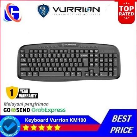 TERMURAH - Keyboard - Keyboard Multimedia Vurrion KM100