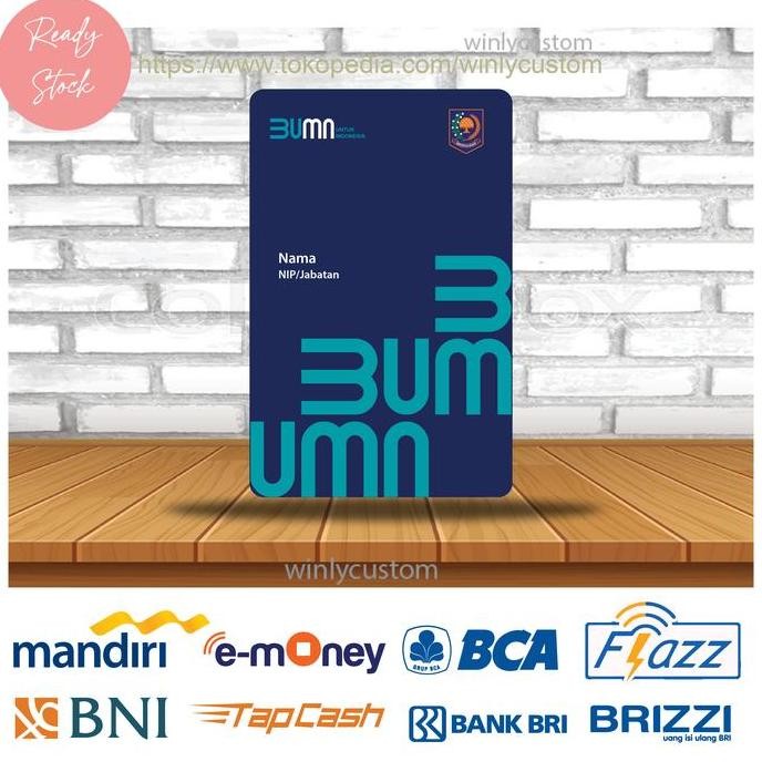 

READY E-Money Etoll ID CARD KEMENDAGRI MANDIRI EMONEY NEW BUMN - 1 SISI NEW