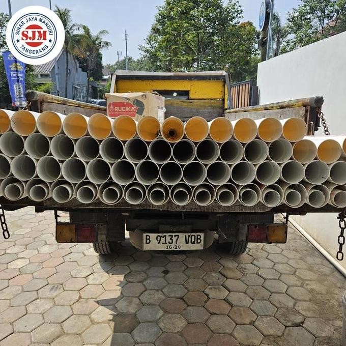 Sale Pipa Pvc Rucika Jis Abu 4 Inch Vp (Aw) Panjang 4 M