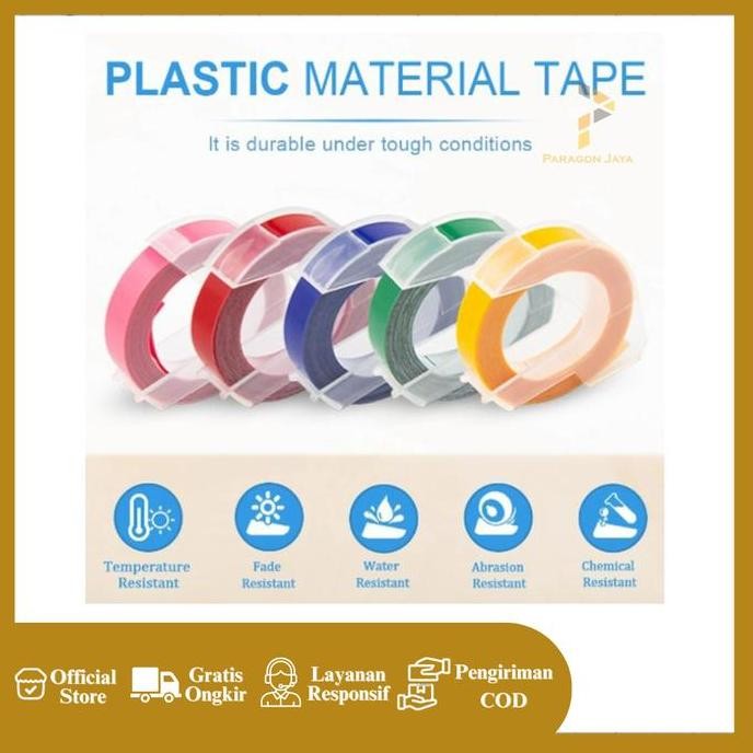 

Linear Tape Label Maker Refill 9Mm Dymo Motex Cidy