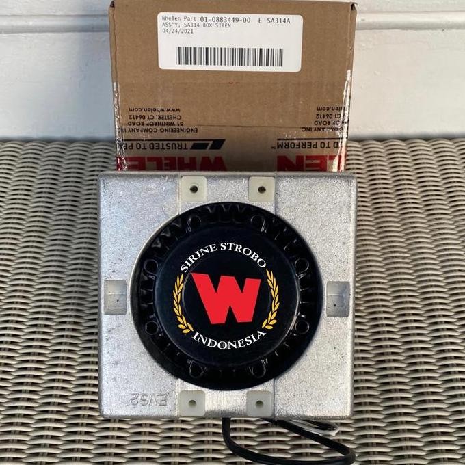 Speaker Sirine Whelen SA314A 314A SA 314 A Alumunium 100W Toa Sirine