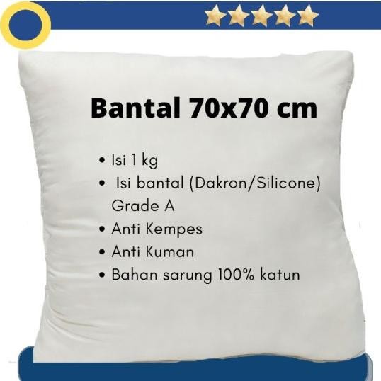 (Allthebest) Bantal Duduk Lesehan | Bantal Duduk Lantai 70x70 | Bantal Duduk Besar
