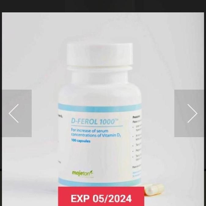 D-Ferol 1000 IU VitaminD Vitamin D D Ferol ori USA