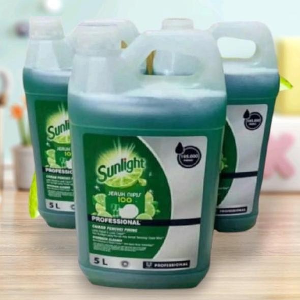 Sabun Cuci Piring Sunlht 5 Liter No Label Ekonomis