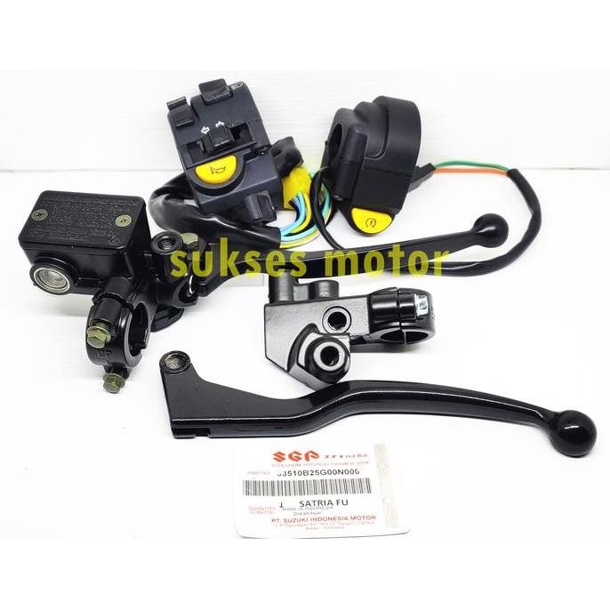 Paketan Saklar Komplit Set Kiri Kanan + Master Rem Assy, Rumah Minyak Rem + Handle Set Kopling Dan R