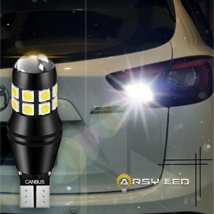 Tersedia ARSYLED Lampu LED Mundur T15 T16 w16w Mobil Mazda CX5 CX3 Mazda2 CX-5 CX-3