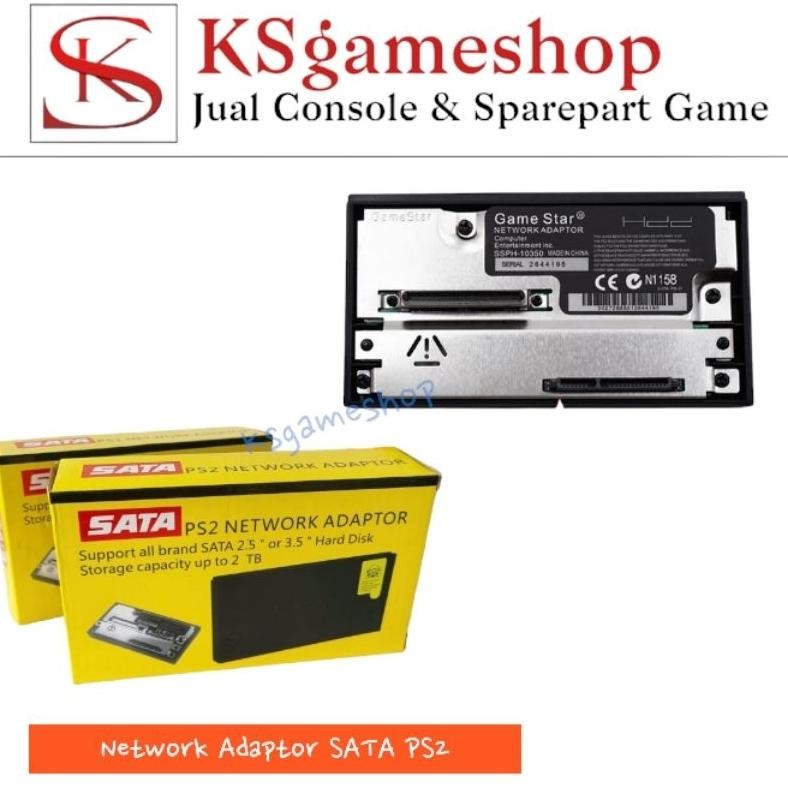 NA SATA PS2 GAMESTAR NETWORK ADAPTER SATA PS2 FAT SERI 3 MATRIX PS2 FAT MATRIX PS2 FAT HDD