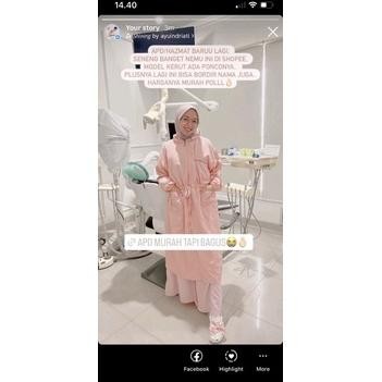 Gown APD/ Surgical Gown / Gown hoodie Kerut