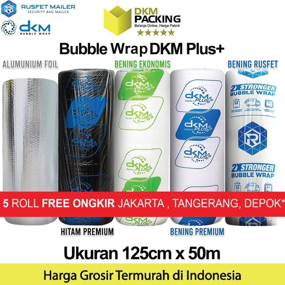 

Produk Baru!! Bubble Wrap Warna DKM Plus 125cm x 50m Premium Termurah