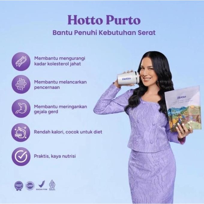 

Hotto Purto Multigrain With Purple Potato 9 Sachet Best Seller