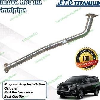 Knalpot Exhaust Muffler JTC Titanium Frontpipe Innova Fortuner 2GD 16+