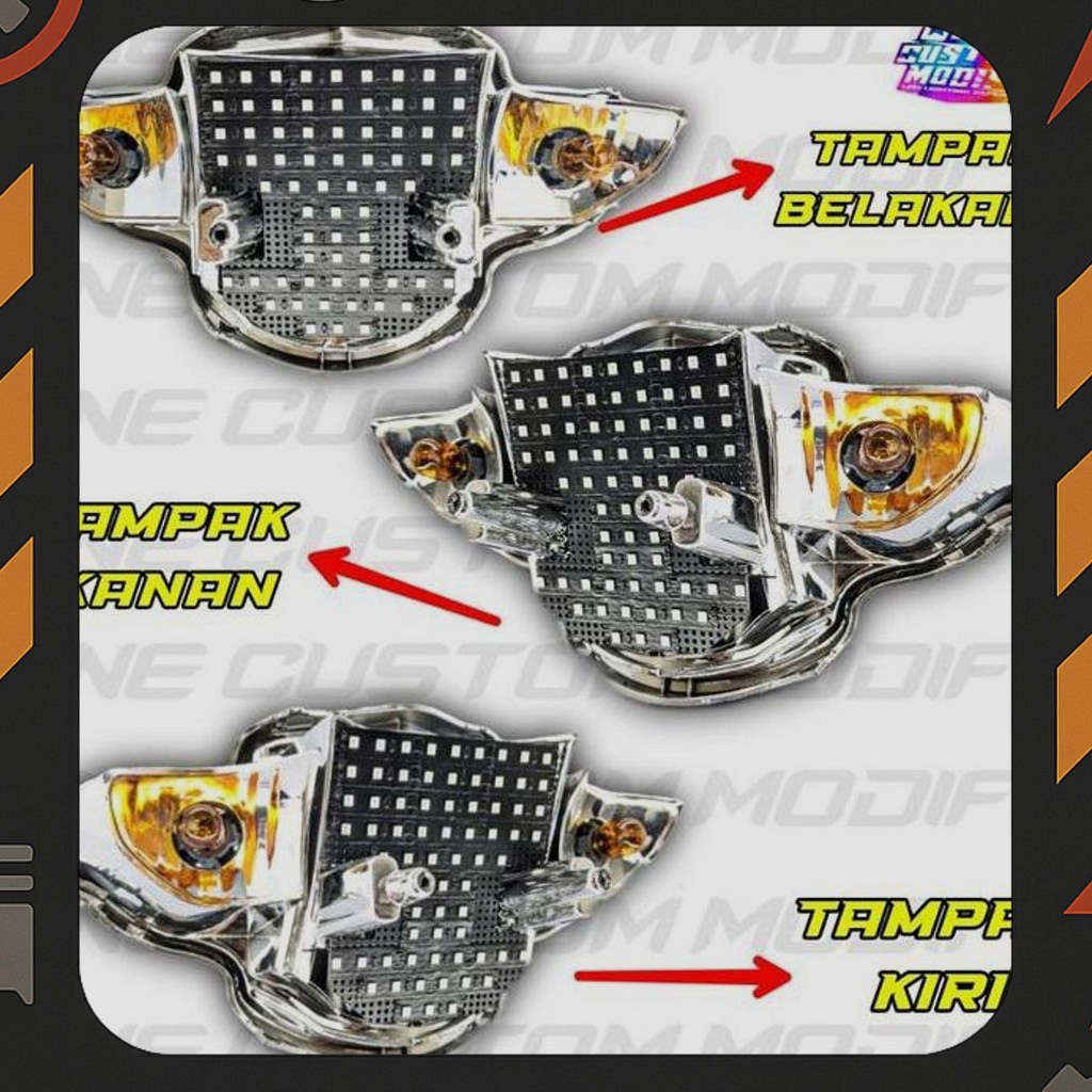 Limited Stoplamp Running Jupiter Mx 135 New Bonus Lampu Depan Led Aes Original Free Led T10 8/10 Mod