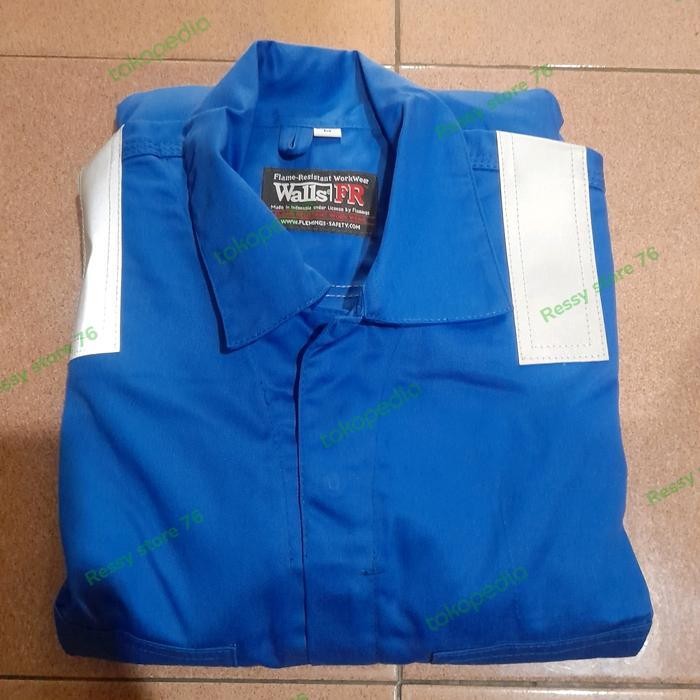 Coveroll Setelan Wearpack Fleming Walls Fr Nfpa 2112 Original Dan Terpercaya