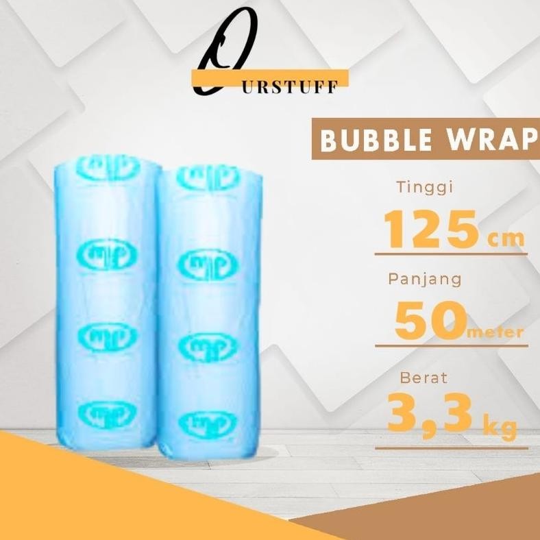 

Produk Baru!! Bubble Wrap MP Premium 3.3kg - Bubble Tebal 125cm x 50m Harga Terbaik