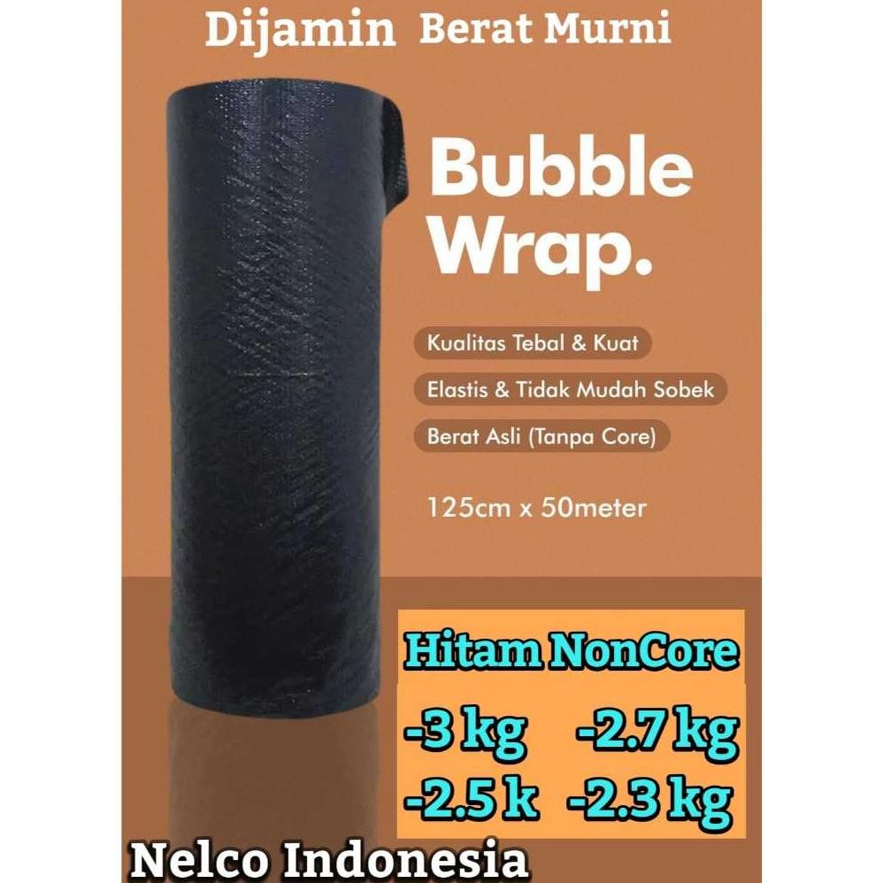 

Produk Baru!! Bubble Wrap Hitam MP 125cm x 50m Berat Murni 3KG Super Tebal dan Kuat