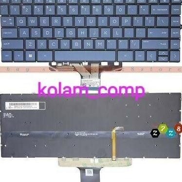 Keyboard HP 14s 14-EP 14-EP0088TU 14-EP-0001TU 14-EP0555TU TPN-I141 TPN-I142 Grey Backlite