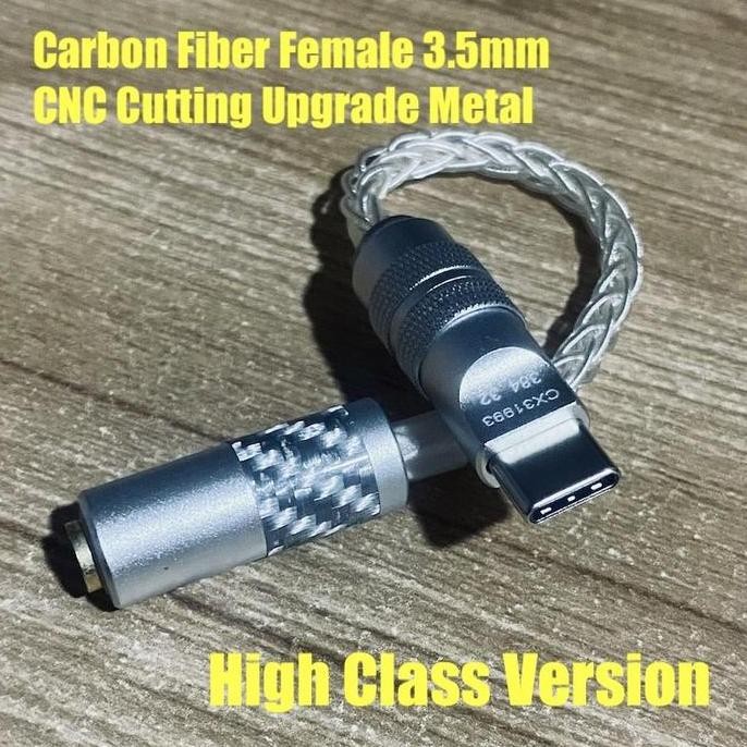 Conexant Cx31993 Pro Hifi Dac Type C To Jack 3.5Mm Aux Audio Adaptor