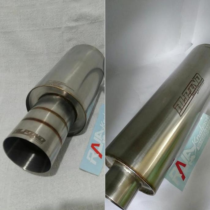 Muffler Alpino F03 baby bass dan resonator Alpino matic