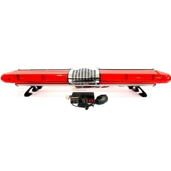 Tersedia Termurah  lampu rotator polisi sirene patwal ambulance LED - Merah