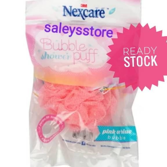 3M Nexcare Bubble Shower Puff Spons Mandi