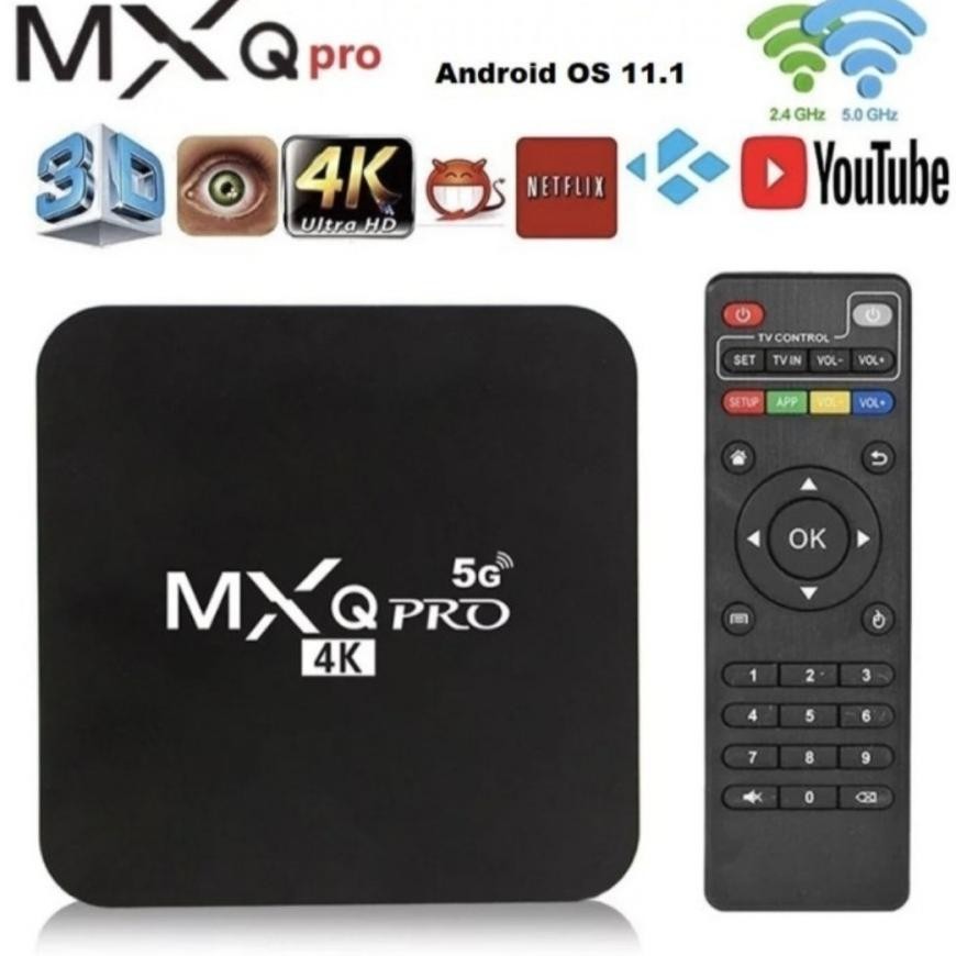 Android TV Box MXQ Pro 2GB 16GB Android 11 Support 4K Full HD medan fs