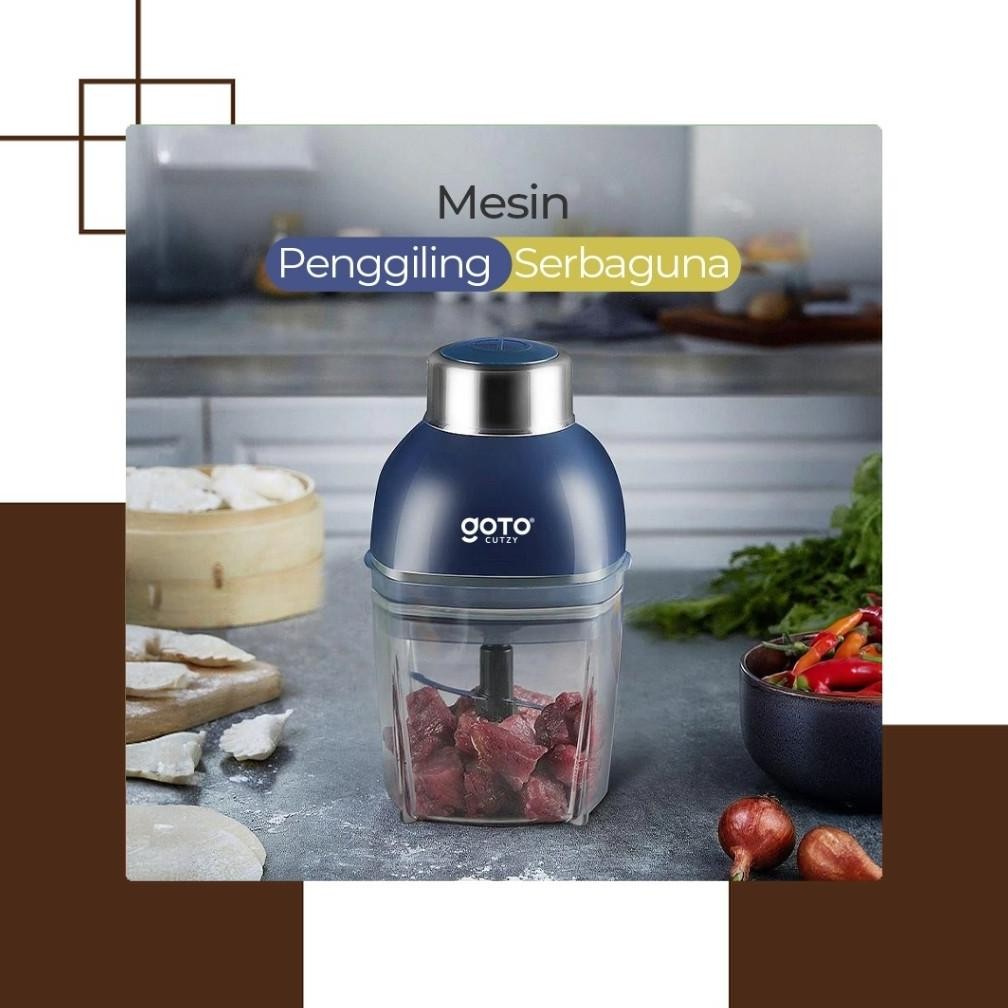 Goto Cutzy Blender Mesin Penggiling Chopper Daging Bumbu Multifungsi