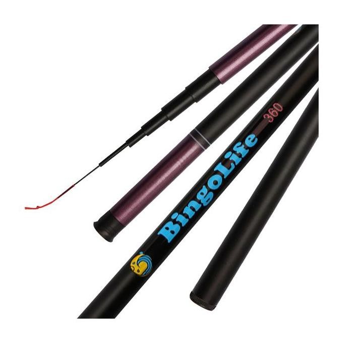 Tersedia BingoLife Tongkat Pancing Hantu Tua Klasik Rod Pancing Karbon Joran Tegek Kaku Tongkat Panc