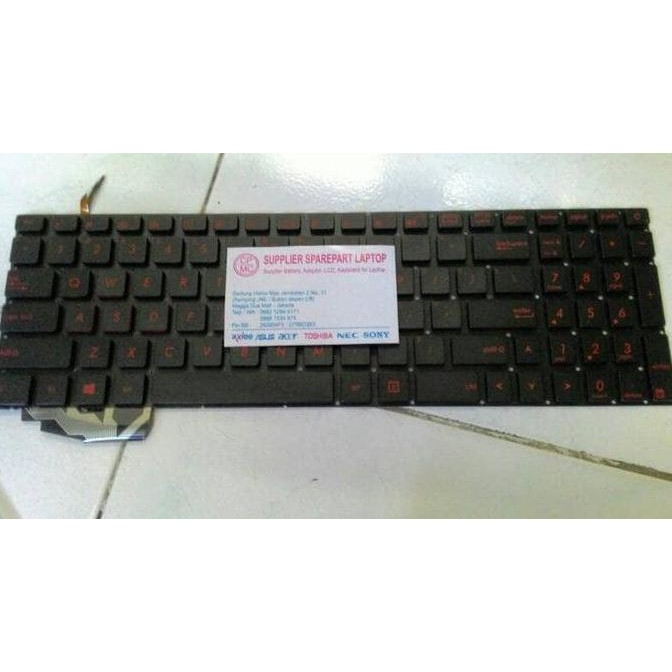 Keyboard ORIGINAL Asus ROG GL552 GL552JX GL552VW GL552VX
