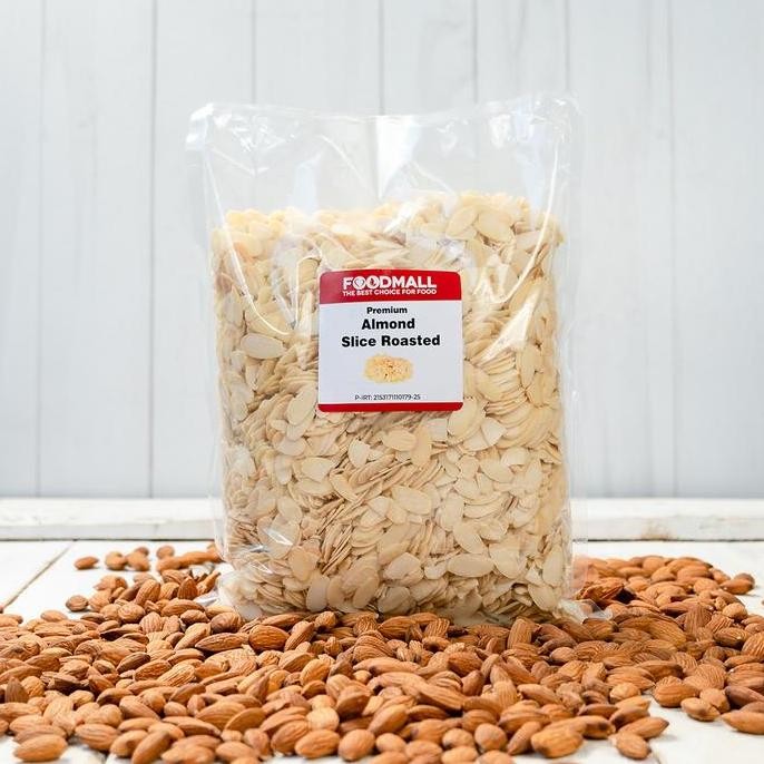 

Almond Slice Roasted 1 Kg / Almond Slice Panggang