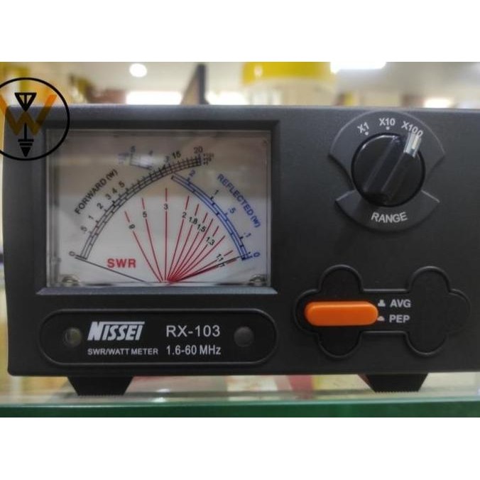 HRG DISKON NISSEI RX-103 SWR/POWER METER